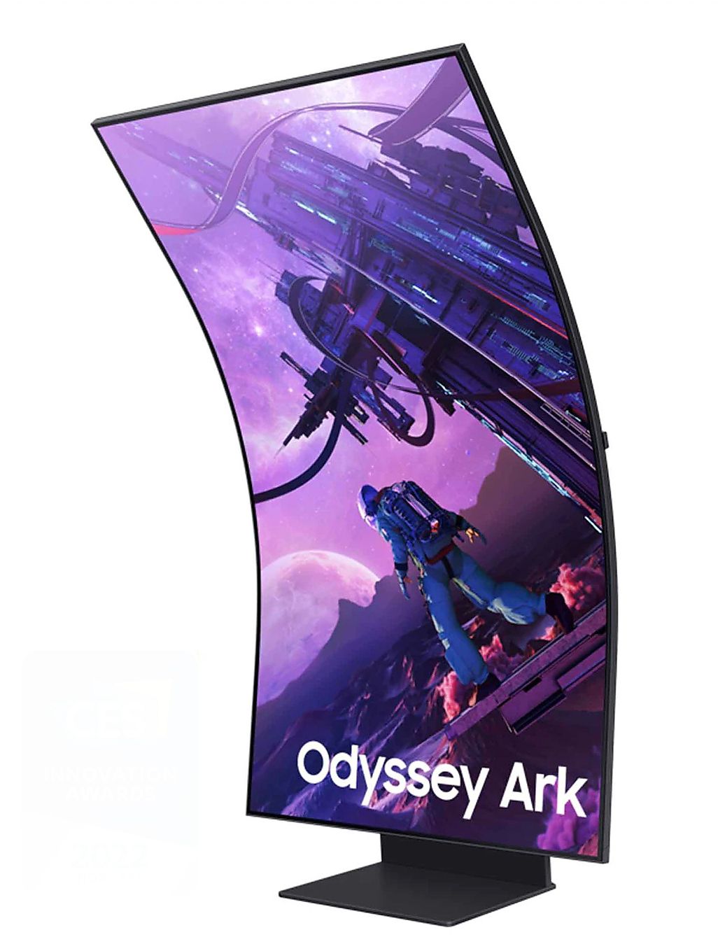 The Odyssey Ark gaming monitor created by Samsung.