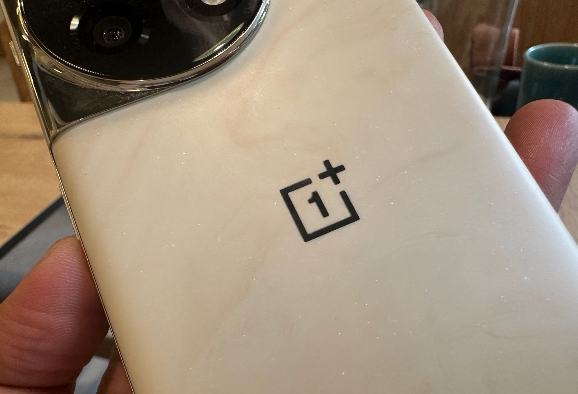 Camera module of the OnePlus 11 Marble Odyssey Edition