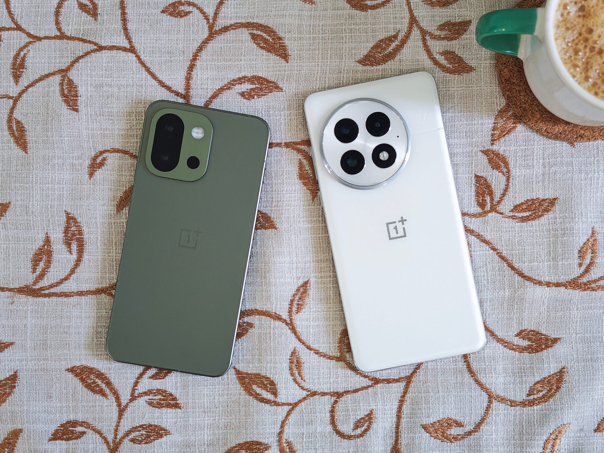 OnePlus 13s small compact Android phone in green color, courtesy of Athenil Media.