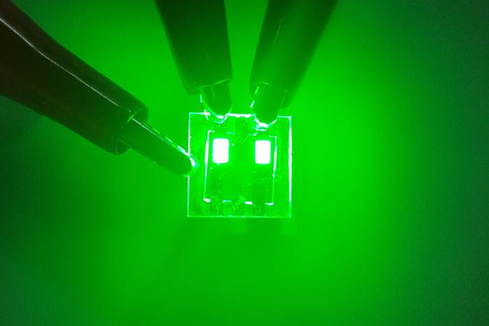 Green QRLED