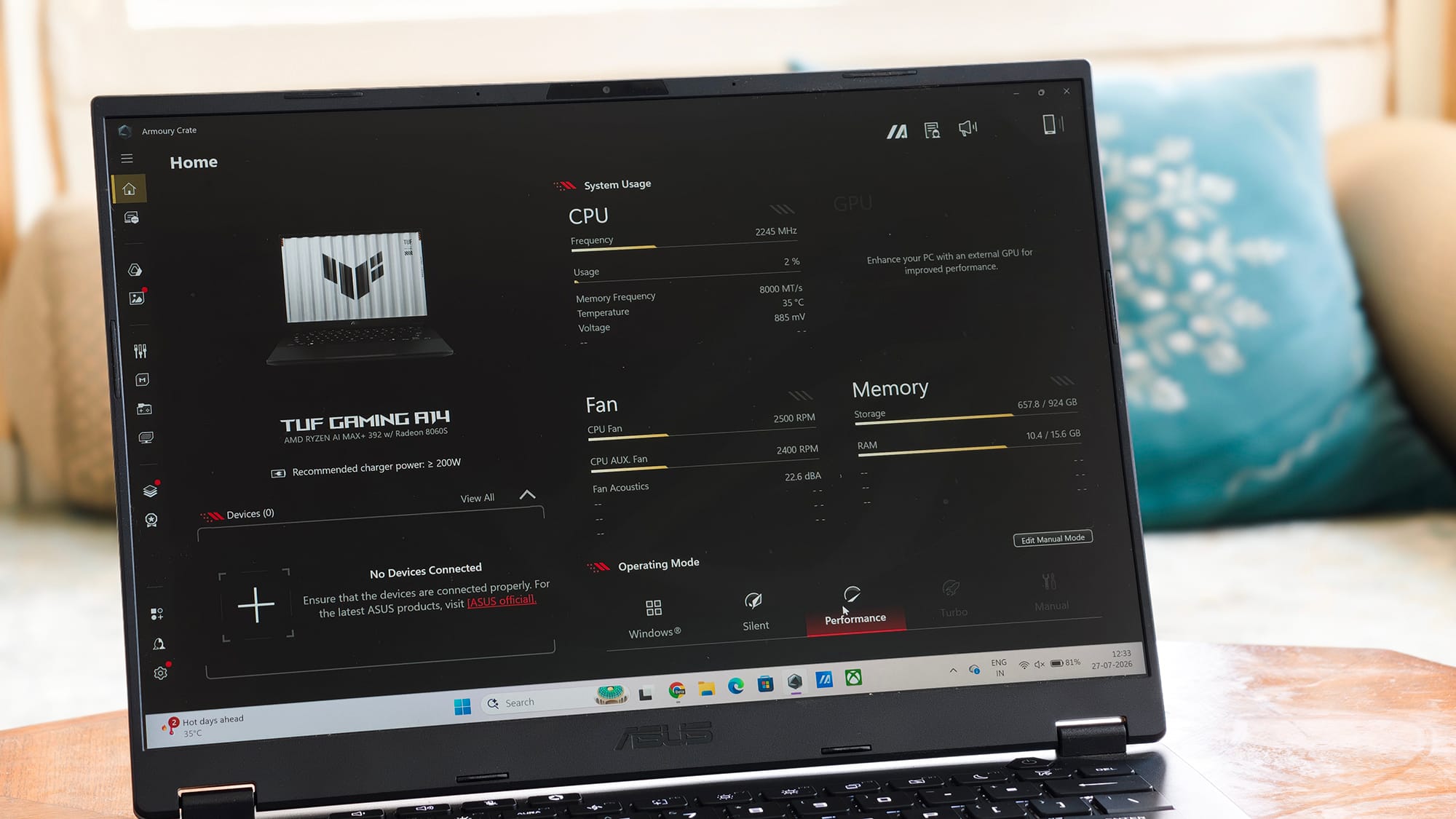 ASUS TUF A16 2026 FA401EA review by Athenil Media