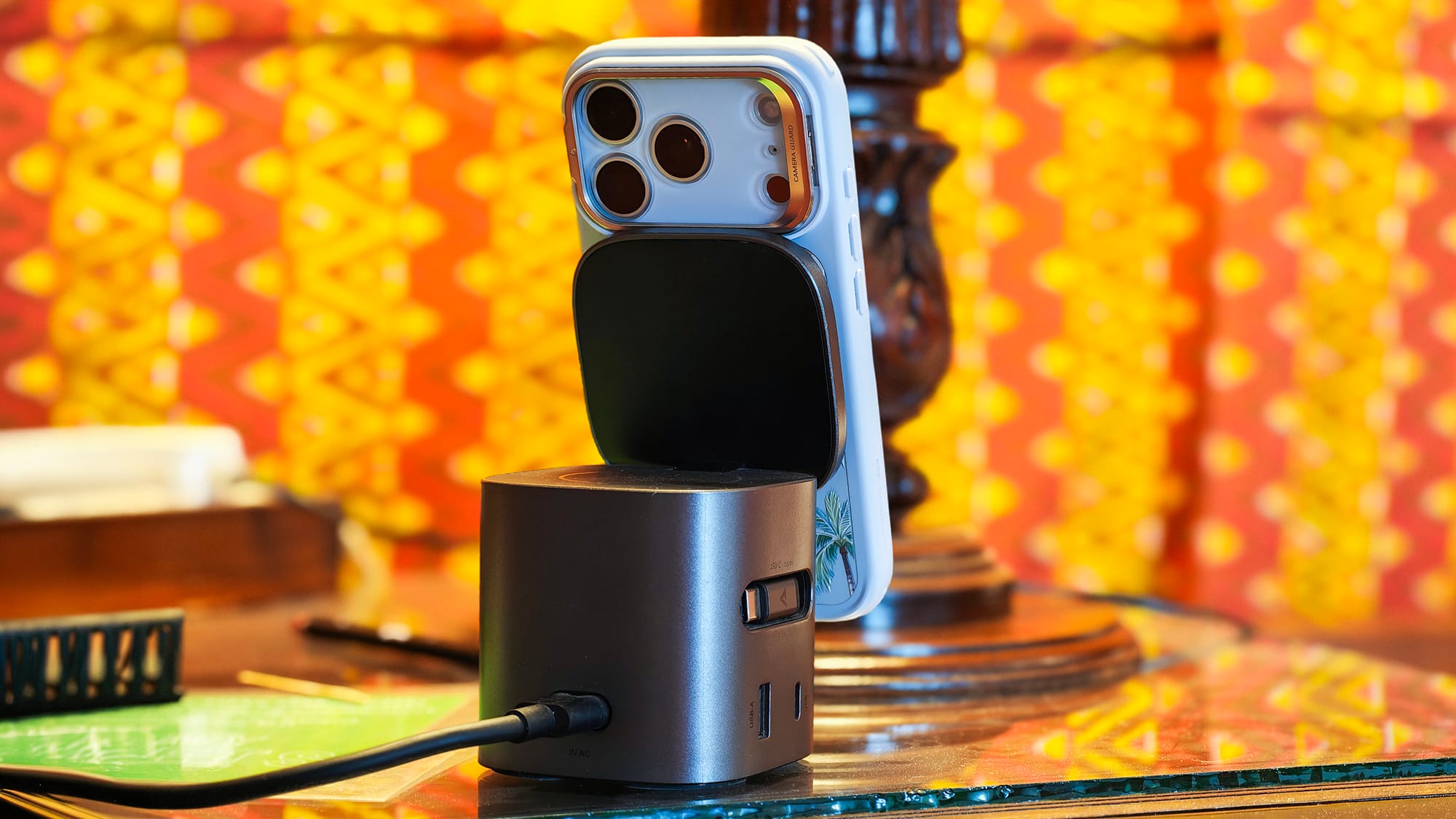 ESR's Tropical Paradise case for the iPhone 17 Pro magsafe