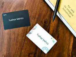 mTap NFC Business Card Review: Networking Never Felt This Effortless