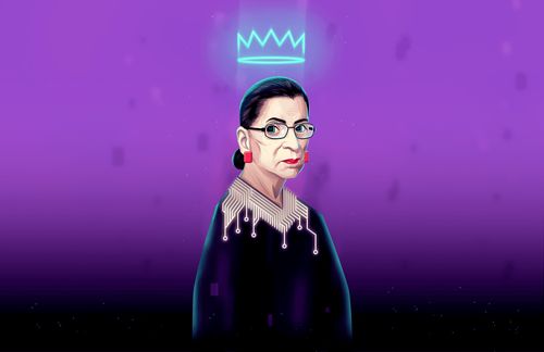 Ask RBG is an AI chatbot inspired by deceased US Supreme Court judge Joan Ruth Bader Ginsburg aka the Notorious RBG.