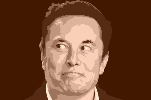 Elon Musk illustration