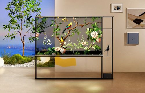 LG reveals wild transparent TV without any eyesore wires
