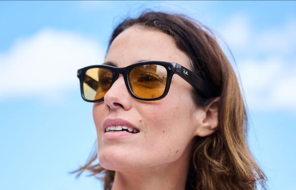 Meta smart glasses second generation in a wayfarer style. 