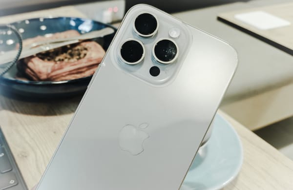 Rear shell of iPhone 15 Pro Max. 